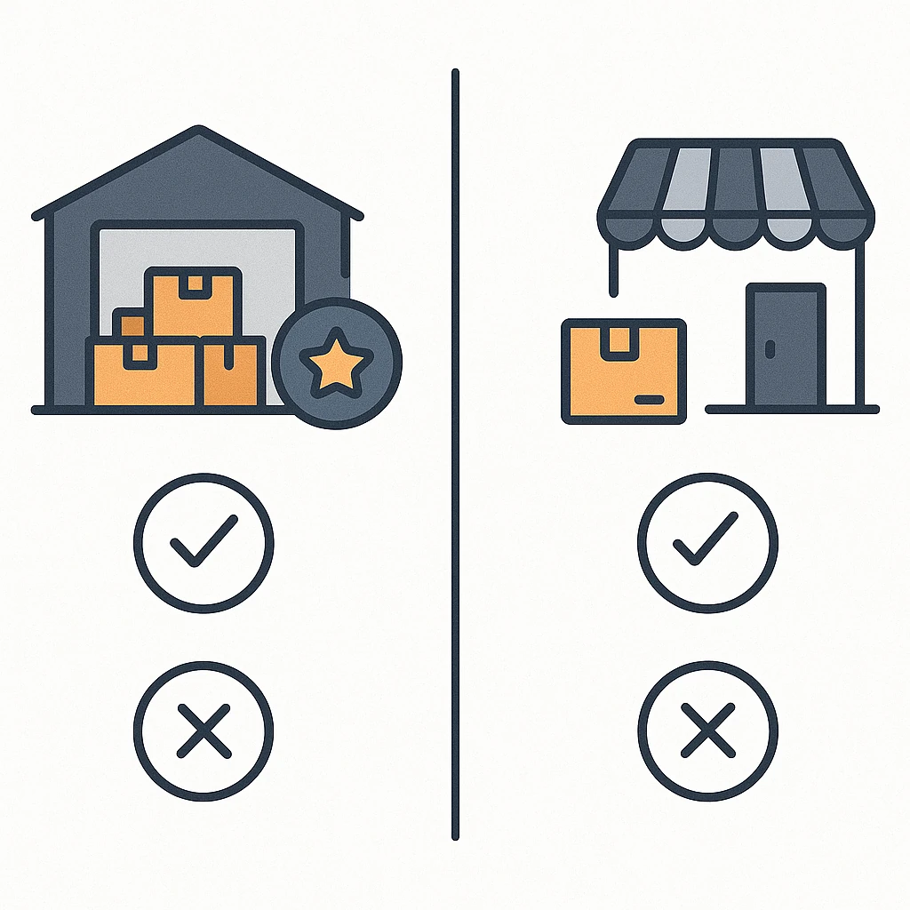 Comparativa FBA vs FBM: impacto en márgenes, tiempos y conversión