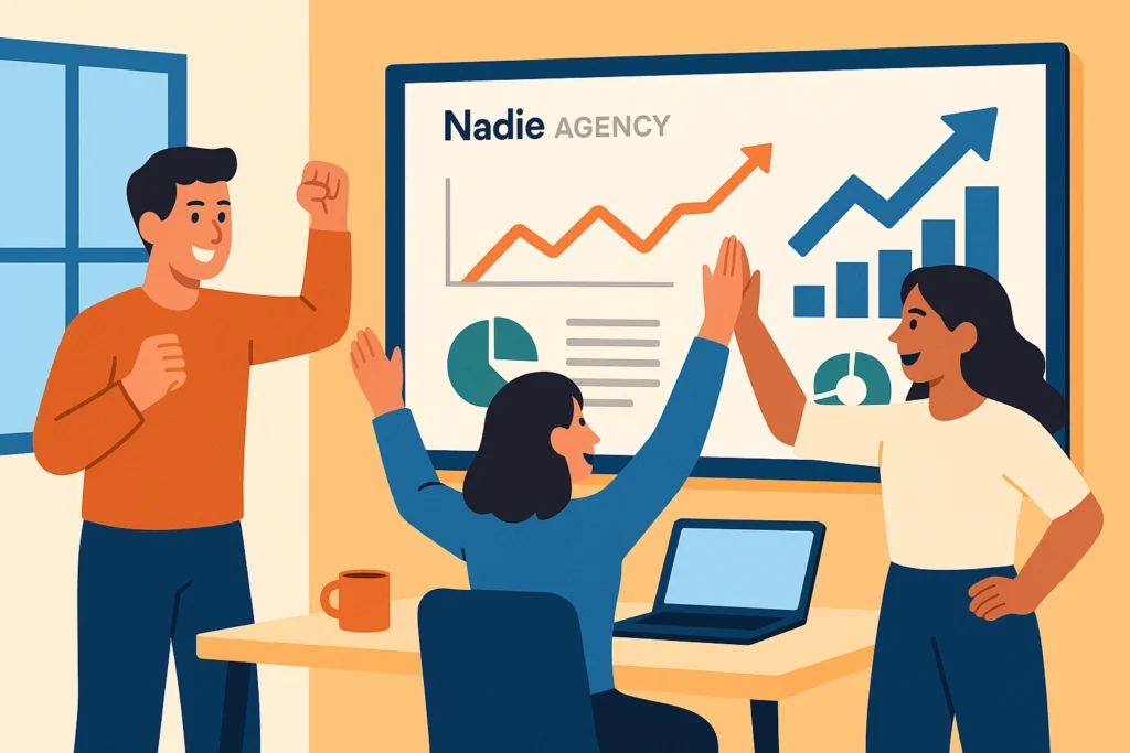 Resultados de contratar un consultor SEO profesional - Nadie Agency