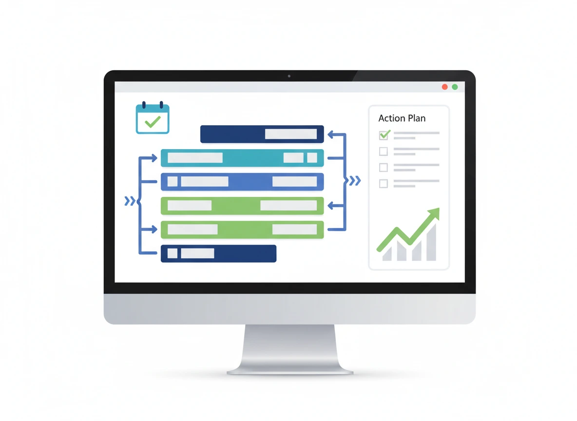 Hoja de ruta (roadmap) marketing digital y plan de acción medible