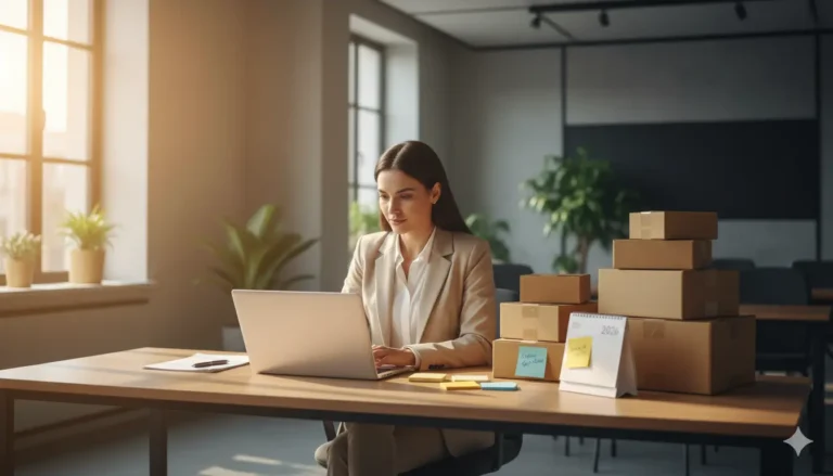 Vender en Amazon en 2026: responsable de eCommerce planificando estrategia para vender en Amazon España