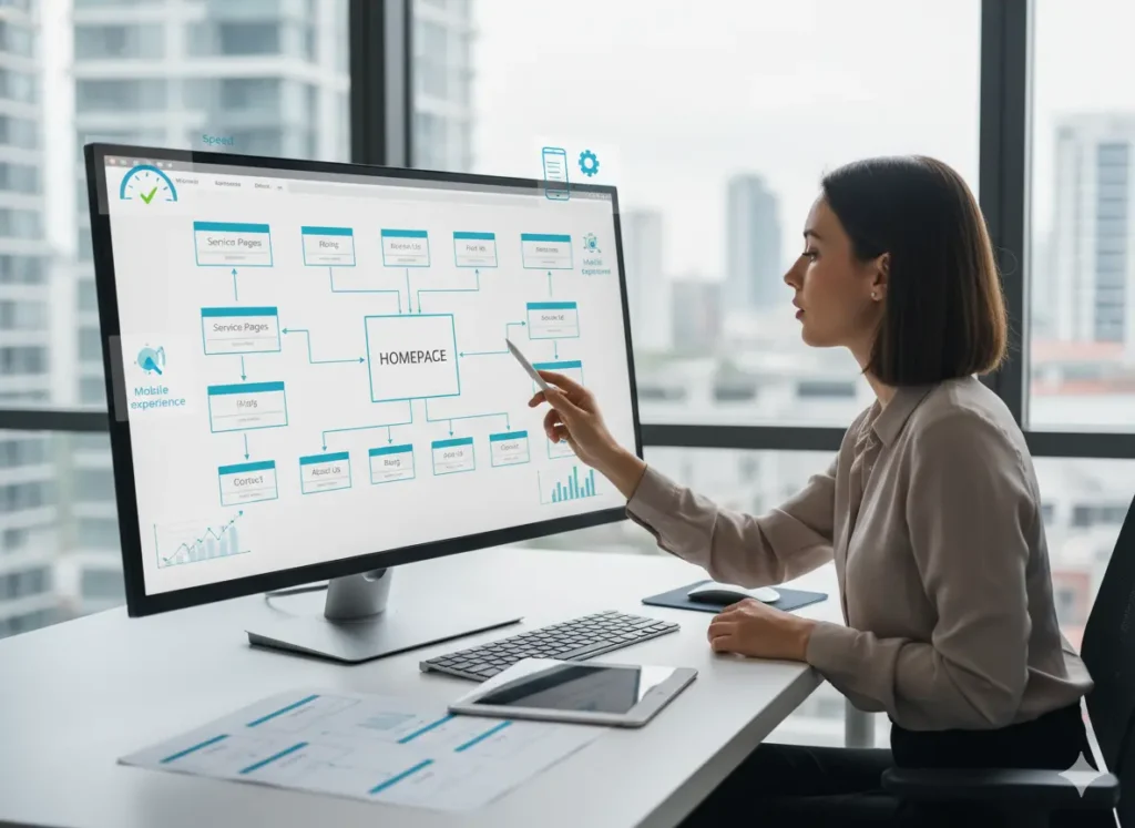 SEO técnico para negocios y mejora de la estructura web