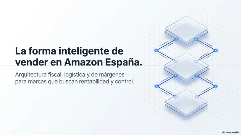 Arquitectura fiscal, logística y de márgenes para vender en Amazon España con rentabilidad y control
