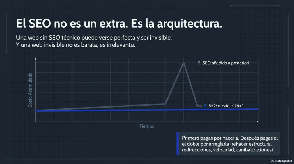 El SEO técnico no es un extra en el desarrollo de una página web profesional
